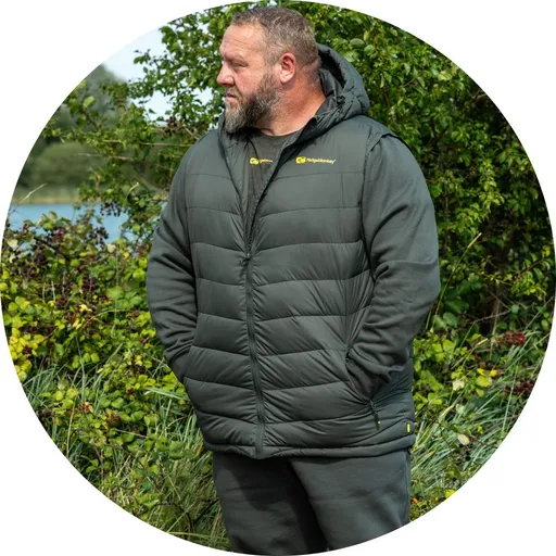 Ridgemonkey bunda apearel thermapro hybrid coat green - xxl