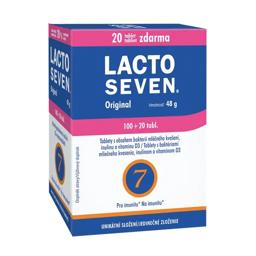 Vitabalans LactoSeven 100+20 tablet