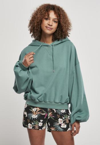 Urban Classics Ladies Organic Oversized Terry Hoody paleleaf - XL/XXL