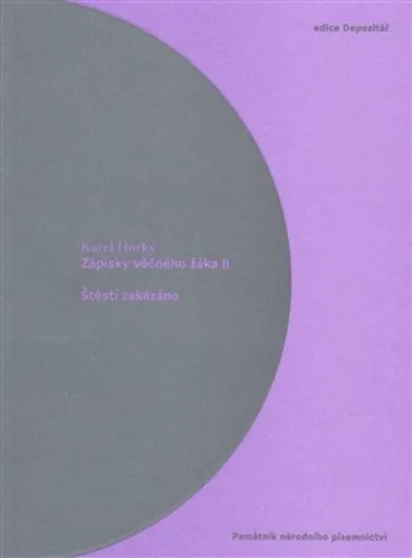 Zápisky věčného žáka II. Štěstí zakázáno - Karel Horký