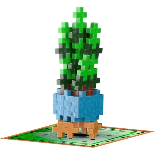 Plus-Plus Kytky Snake Plant