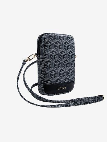 Guess PU G Cube Taška na Telefon se Zipem Black Telefontok Lila
