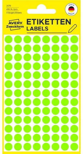Avery Zweckform 3179 Kulaté značkovací etikety (3179)