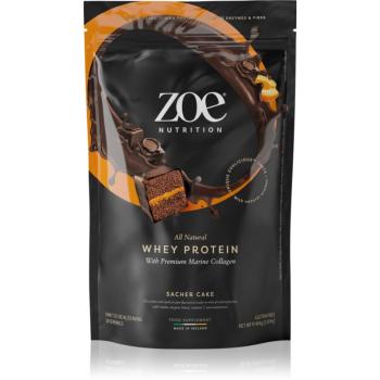 ZOE Whey Protein syrovátkový protein s kolagenem příchuť Sacher Cake 454 g