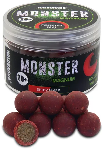 Haldorádó Boilies Monster Magnum 20mm 80g - Pikantní játra,Haldorádó Boilies Monster Magnum 20mm 80g - Pikantní játra