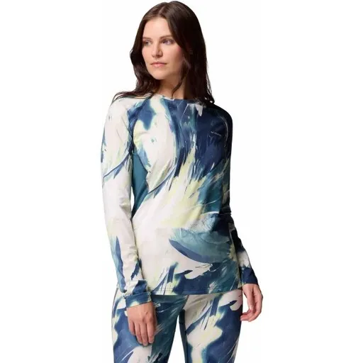 Columbia W OMNI-HEAT INFINITY KNIT SL CREW Dámské funkční tričko, modrá, velikost