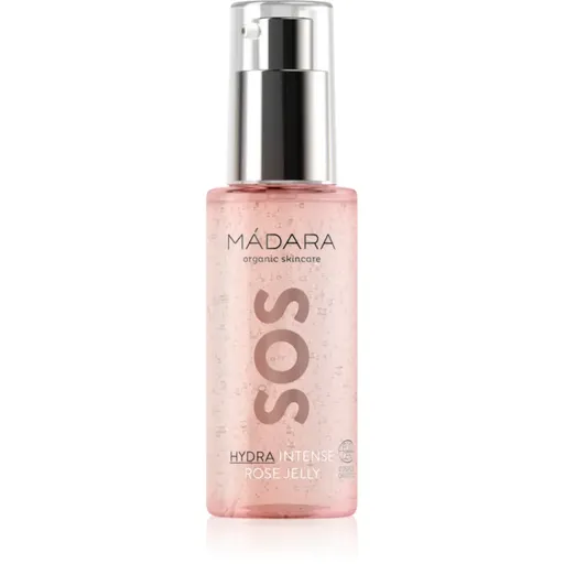 MÁDARA SOS Hydra Intense hydratační gel s růžovou vodou 75 ml