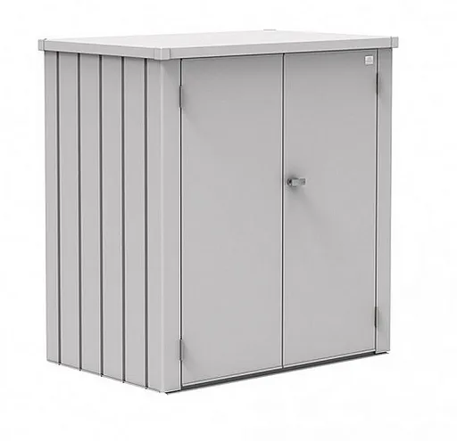 Biohort Skříňka na terasu BIOHORT Romeo L 132 x 87 x 140 (stříbrná metalíza) L (3 krabice)