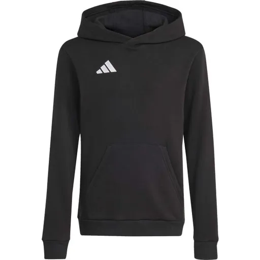 adidas ENTRADA 26 HOODY Y Dětská mikina, černá, velikost
