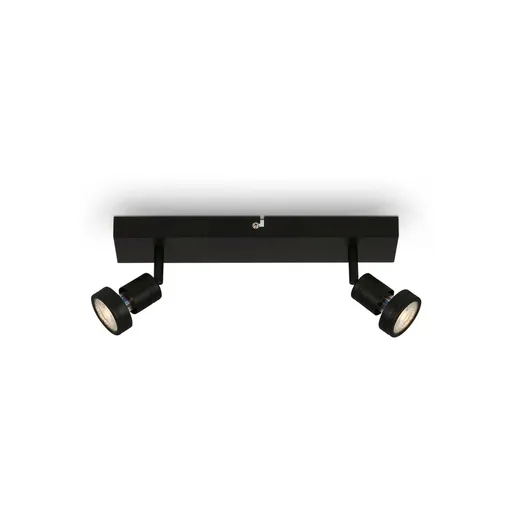 BRILONER Bodové svítidlo 32 cm 2xGU10 4,9W 460lm černá BRI 2926-025