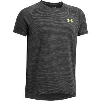 Under Armour TECH TEXTURED Dámské tričko, tmavě šedá, velikost