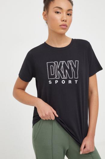 Tričko Dkny černá barva, DP3T9768