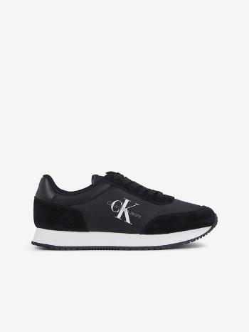 Calvin Klein Retro Runner Low Lace Tenisky Černá