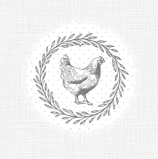 Ubrousek P 33x33 velikonoce MES200735