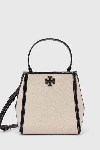 Kabelka Tory Burch McGraw Canvas Small béžová barva, 158502.254