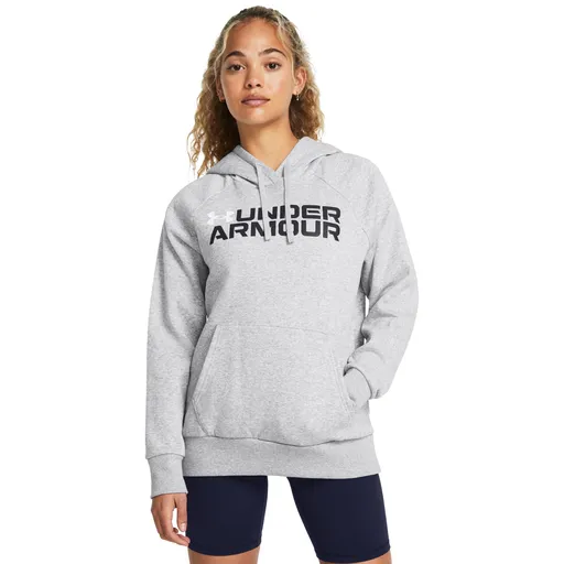 Under Armour Rival Fleece Wordmark Hoodie M