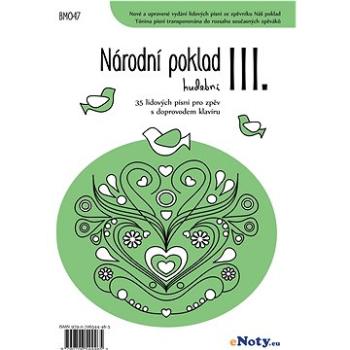 Národní poklad hudební III. - 35 lidových písní pro zpěv a klavír (BM047)