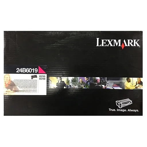 LEXMARK 24B6019 - originální toner, purpurový, 18000 stran