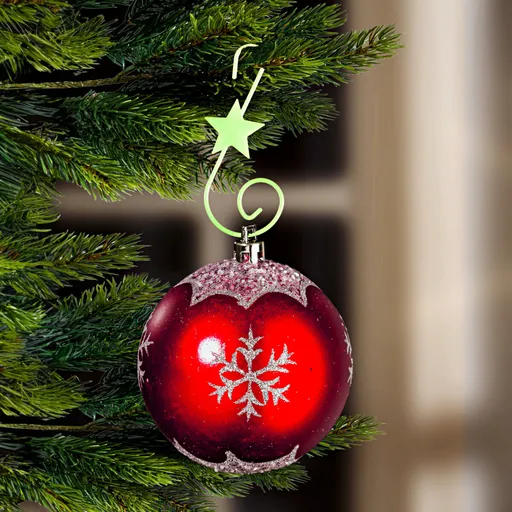 30 svítících háčků na vánoční ozdoby