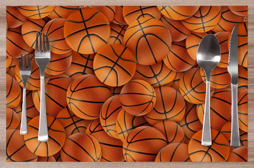 Prostírání Basketbalové míče