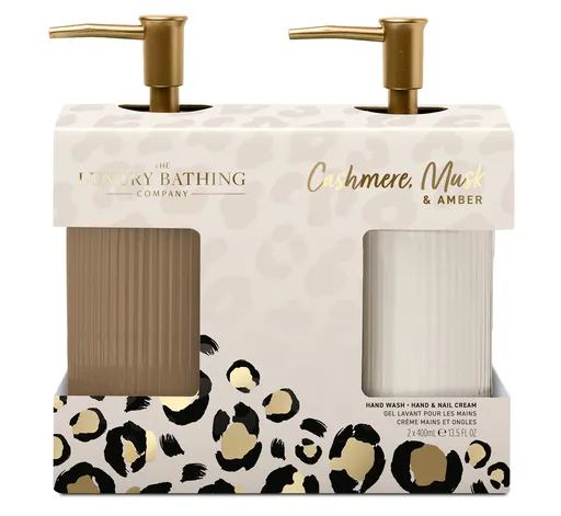 The Luxury Bathing Company Dárková sada péče o ruce Kašmír, Mošus & Ambra 2 ks