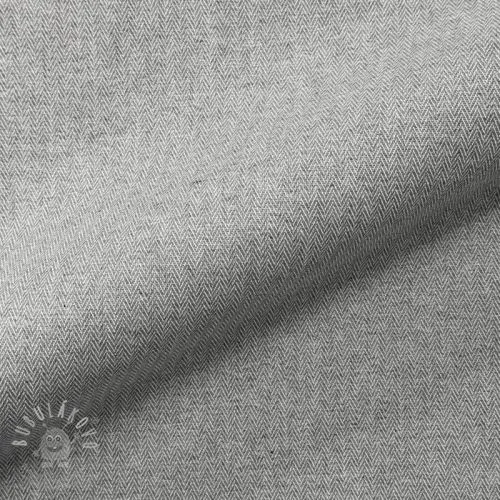 Dekorační látka DOBBY Zigzag grey
