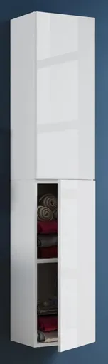 VCM Koupelnová vysoká skříňka VCB 11, bílá