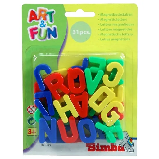 Simba Magnetická písmena velká 31 ks