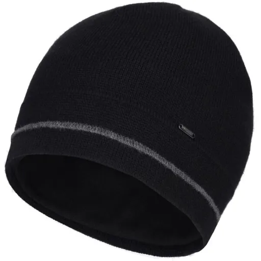 Willard DARKO Pánská pletená čepice, černá, velikost