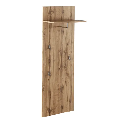 Věšákový panel CYRIL TYP 5, dub Wotan