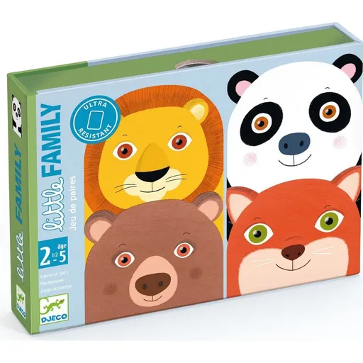 Djeco Karetní hry pro nejmenší Malé rodinky