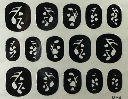 Dekorační šablony II - noty