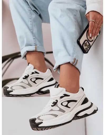 Dámské sportovní tenisky na platformě AIRBOOS černé