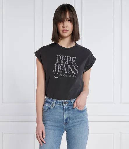 Pepe Jeans černé dámské Linda tričko PL505385990 M