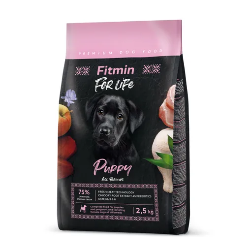 Fitmin For Life Puppy krmivo pro štěňata 2,5 kg