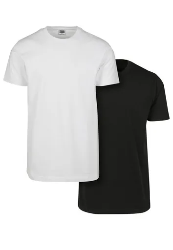 Urban Classics Basic Tee 2-Pack black/white - S