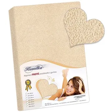 Bellatex Froté - 100 × 200 cm - sv.béžová (827)