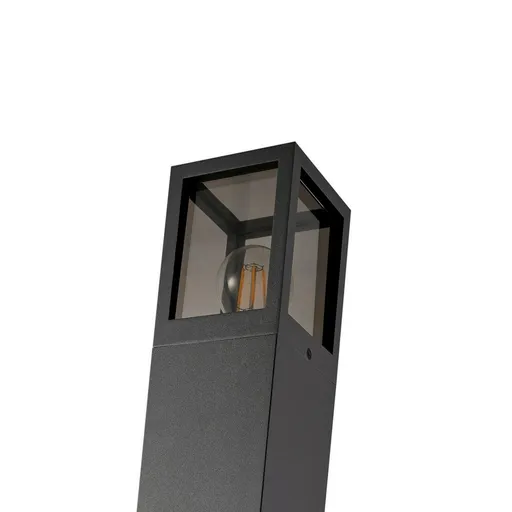 Light Impressions Deko-Light stojací svítidlo - Facado II hranaté tónované 1000mm, 1x max 20 W, E27, šedá 730497