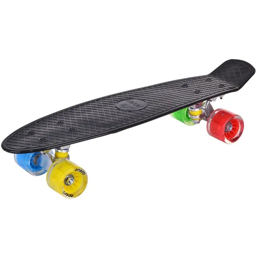 Pennyboard ENERO IRIS, 56 cm s LED kolečky