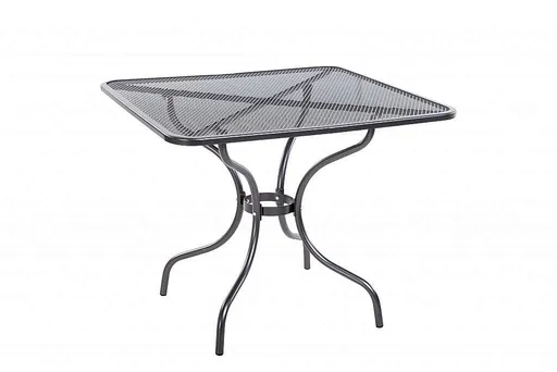 DEOKORK Kovový stůl 90 x 90 cm