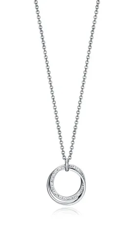 Viceroy Nadčasový ocelový náhrdelník se zirkony Chic 75279C01000