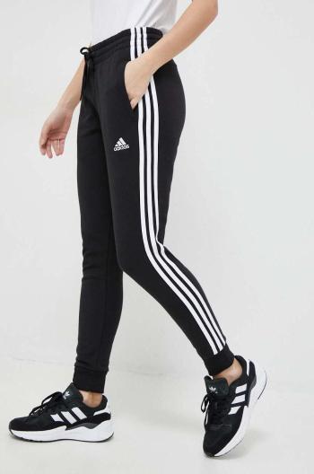 Tepláky adidas černá barva, s aplikací, IC8770