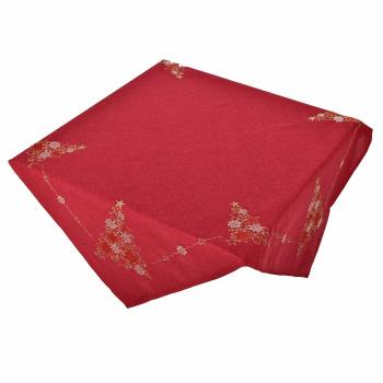 Față de masă de Crăciun Copac roșu, 85 x 85 cm, 85 x 85 cm