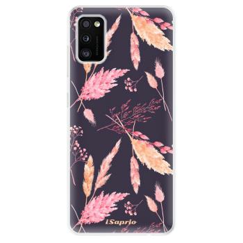 Odolné silikonové pouzdro iSaprio - Herbal Pattern - Samsung Galaxy A41