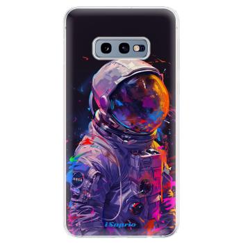 Odolné silikonové pouzdro iSaprio - Neon Astronaut - Samsung Galaxy S10e