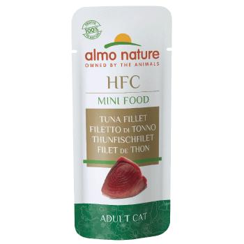 Almo Nature Green Label Mini Food jutalomfalatok - Tonhalfilé (5 x 3 g)