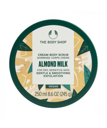 The Body Shop Tělový peeling pro suchou a citlivou pokožku Almond Milk (Body Scrub) 250 ml