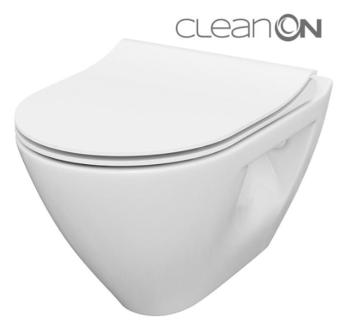 CERSANIT SET B292 závěsná mísa MILLE PLUS CLEAN ON včetně dur. sedátka SLIM S701-454