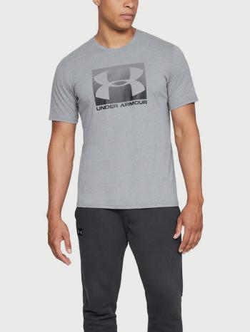 Under Armour UA Boxed Sportstyle SS Triko Šedá