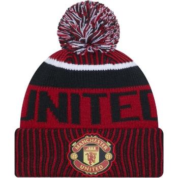 New Era SPORT Y CUFF BEANIE MANCHESTER UNITED Chlapecký kulich, červená, velikost